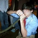 Beer bong blast