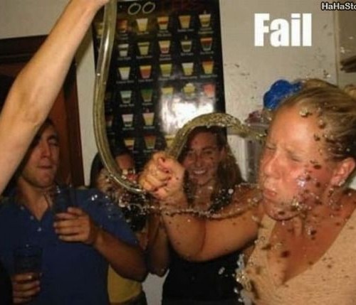 Beer funnel fail